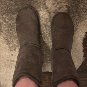 UGG WomenDark Brown Suede Boots